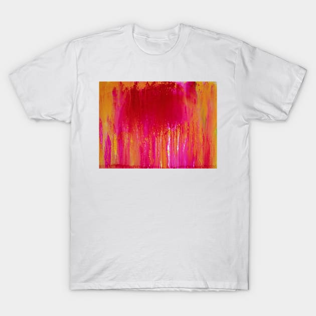 Swathe of colours no 8 ( Fandango ) T-Shirt by TonyBroadbent